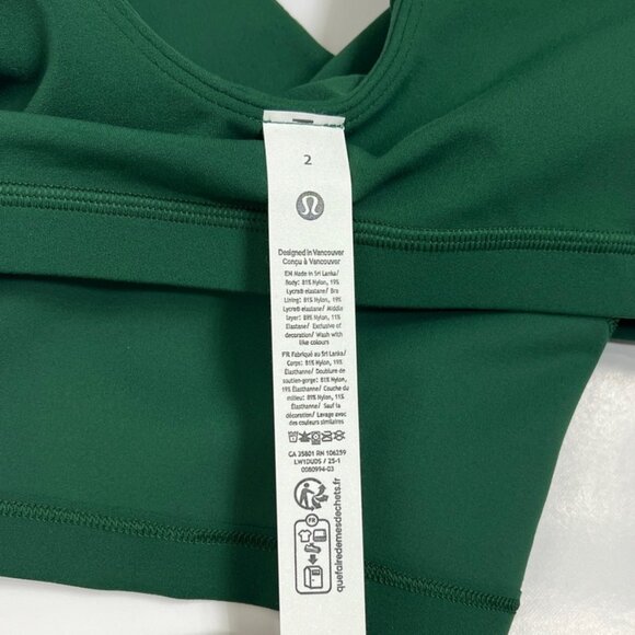 Lululemon NWT Align Tank Top Everglade Green - Picture 8 of 9